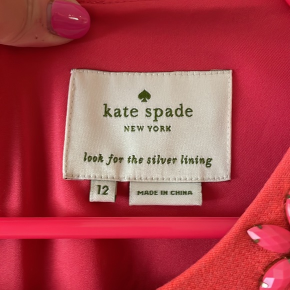 Kate Spade Coral Dress - Picture 3 of 7